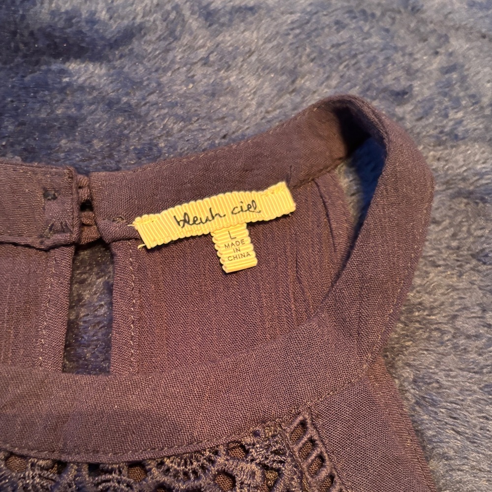 Tank top, Navy Blue, Bleuh Ciel